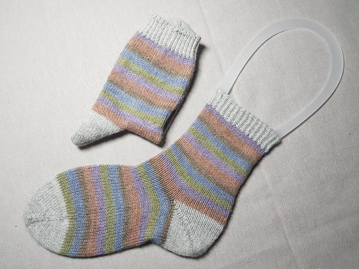 striped socks